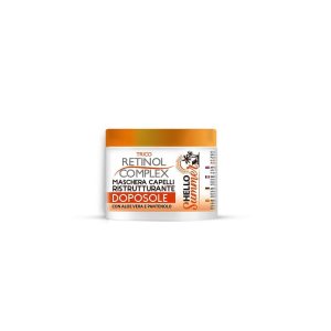RETINOL COMPLEX MASCHERA CAPELLI RISTRUTTURANTE DOPOSOLE CON ALOE VERA E PANTENOLO 400ml