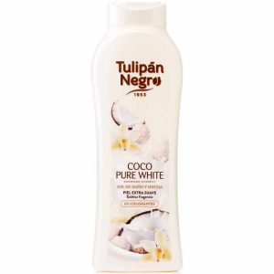 TULIPAN NEGRO GEL BAÑO COCO PURE WHITE 650ml
