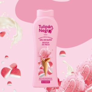 TULIPAN NEGRO GEL BAÑO BESITOS DE FRESA 650ml