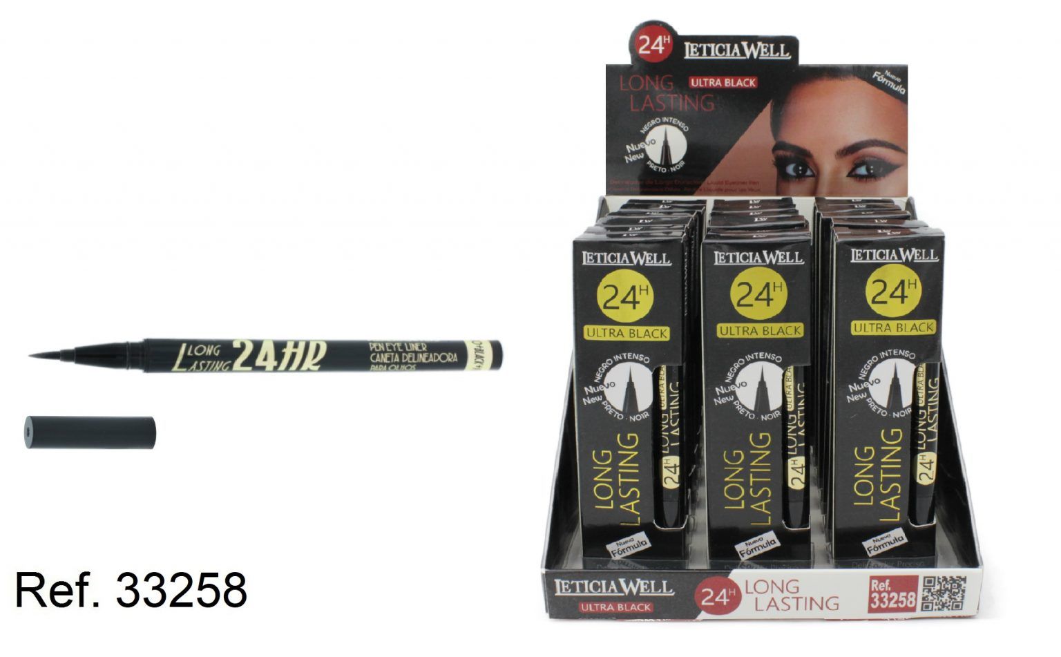 LETICIA WELL 24H ULTRA BLACK LONG LASTING