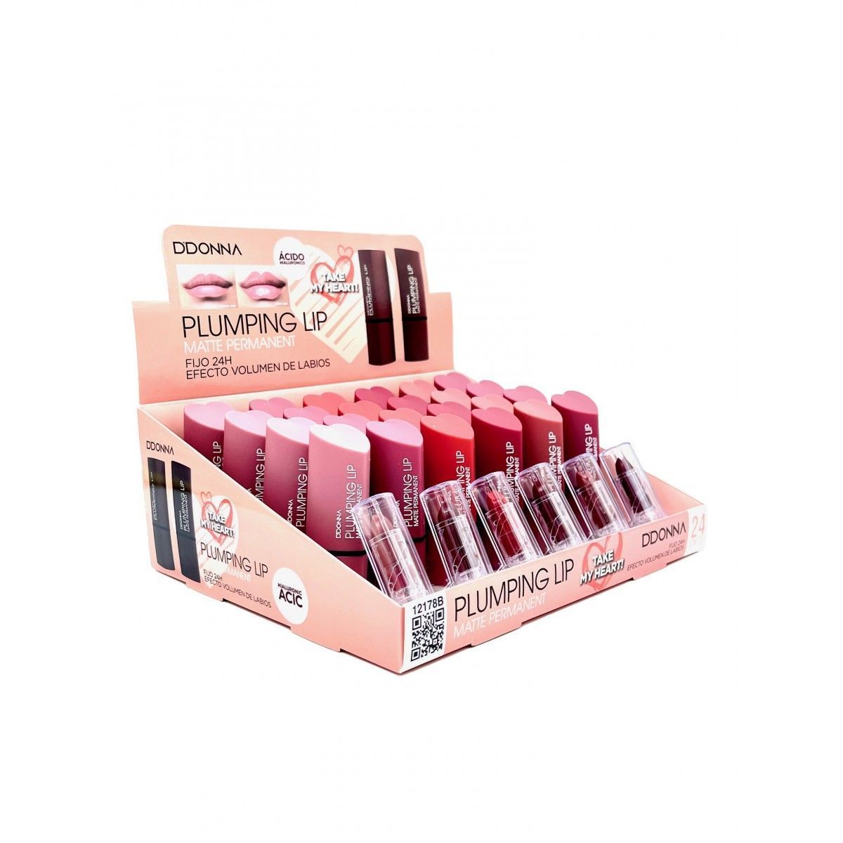 D'DONNA PLUMPING LIP MATTE PERMANENT EFECTO VOLUMEN