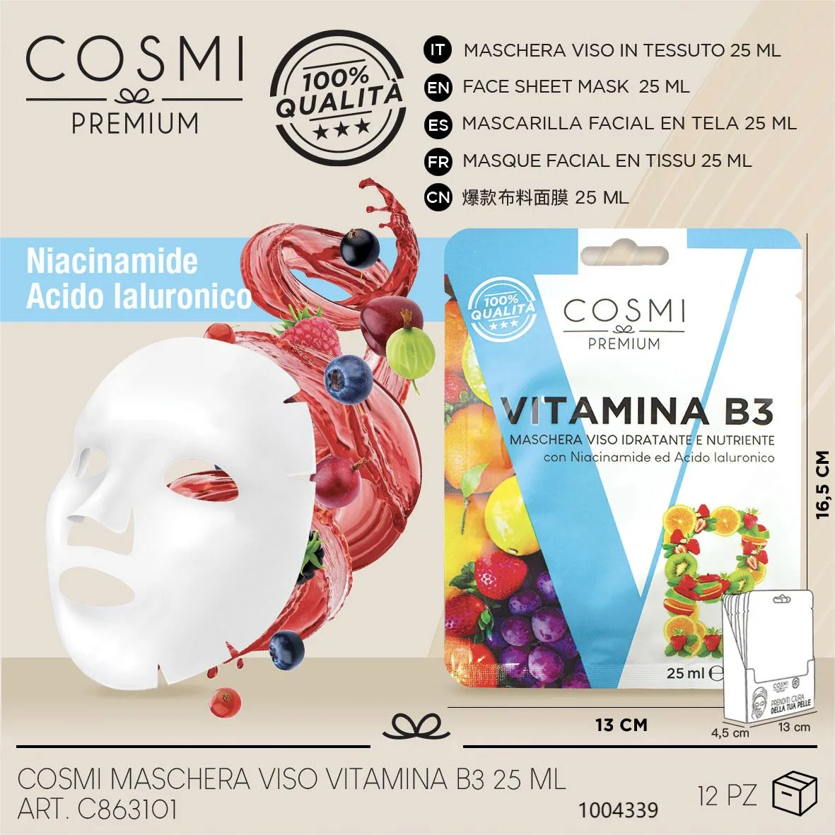 Cosmi premium vitamina B3 25ml