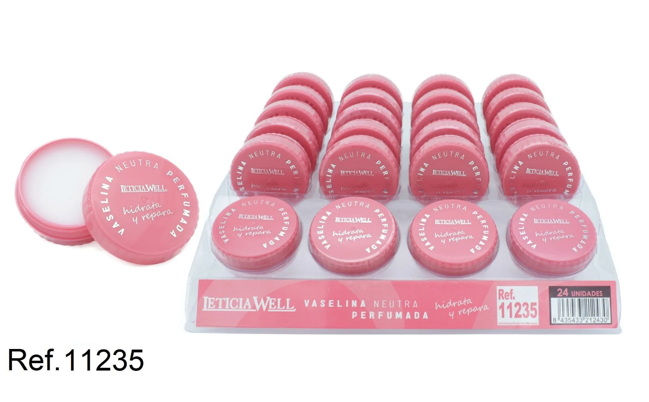 Vaselina neutra perfumada de leticia well