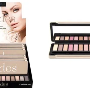 Sombra de ojos magic studio nudes essencial collection 12 colores