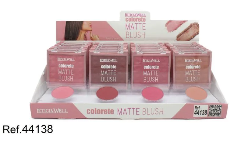 coloretes matte blush de leticia well