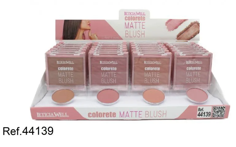 coloretes matte blush de leticia well