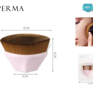 Pincel redondo para bases de maquillajes