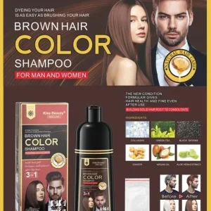 Champus de color brown hair