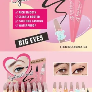 Delineador de ojos kiss beauty big eyes