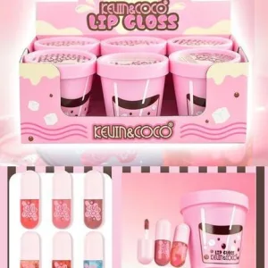 Brillo labial no pegajoso y con aceite labial