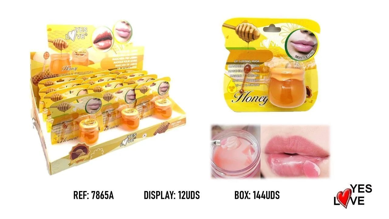 Lip mask miel exfoliante lip balby lip gloss de yes love