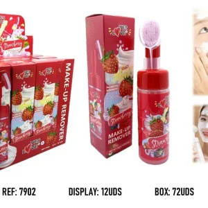 limpiador facial de fresa