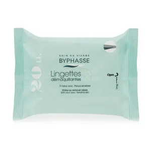 Toallitas desmakillantes con aloe vera byphasse