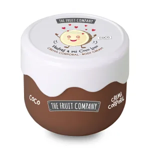 Crema corporal de fruit company olor a coco 200ml