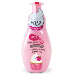 Mousse gel de manos fresas y nata the fruit company 250 ml