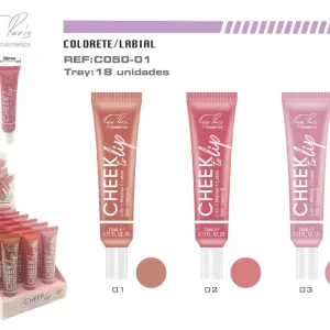 Easy paris 2 en 1 mejillas y labios con vitamina E