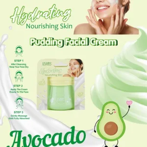 Pudding facial cream avocado