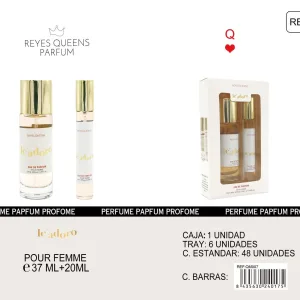 Le adoro  eau de parfum 37ml+20ml reyes queens