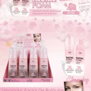 Mousse limpiador facial