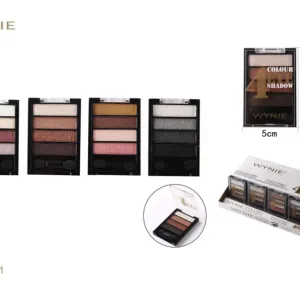 Paleta de sombras de ojos 4 colores