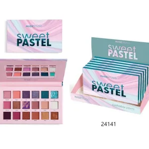 Sombras de ojos sweet pastel idc 6 colores