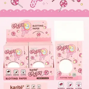 Papel absorvente grasa facial de candy