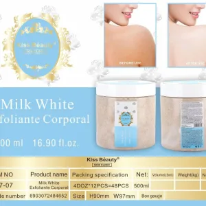 Exfoliante corporal de milk white esencia arabe 500 ml