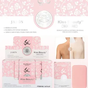 Jabon de kiss beauty esencia arabe para cuerpo y rostro