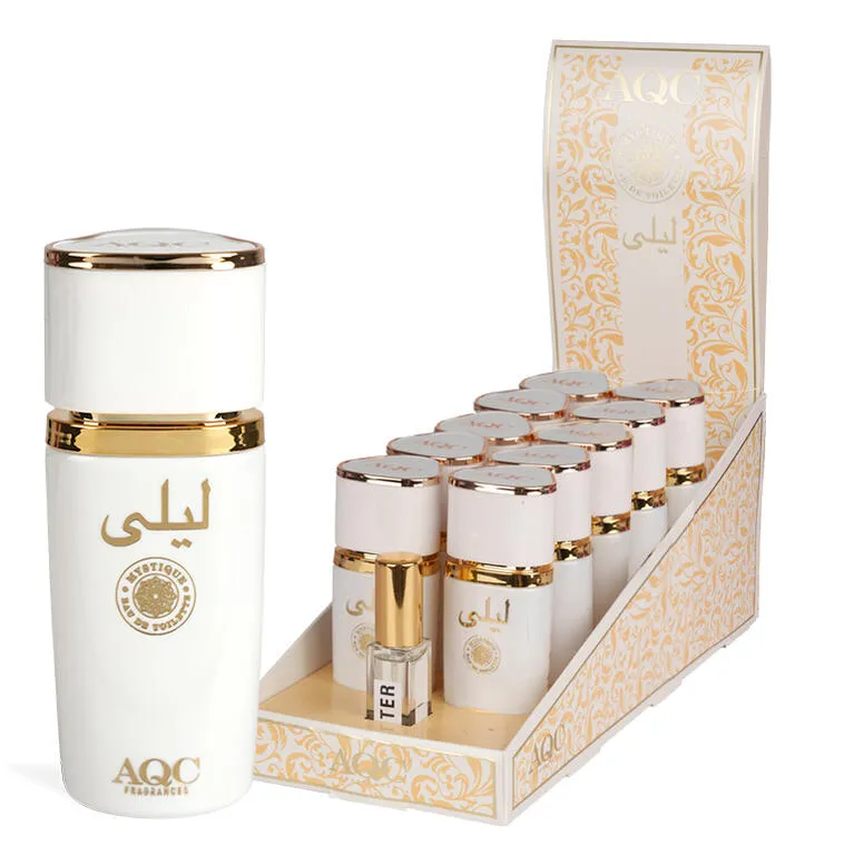 Perfume AQC blanco esencia arabe 60ml mistique
