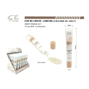 Exfoliante labial cascara de nuez