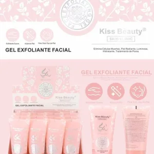 Gel exfoliante facial esencia arabe de kiss beauty skin clinic