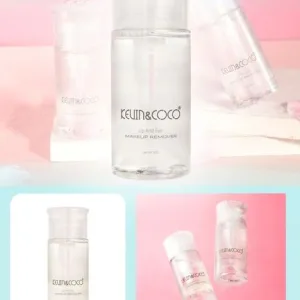 Desmaquillante de ojos y labios de kevin coco
