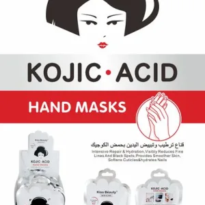 Mascarilla coreana de kiss beauty skin clinic para manos con acido